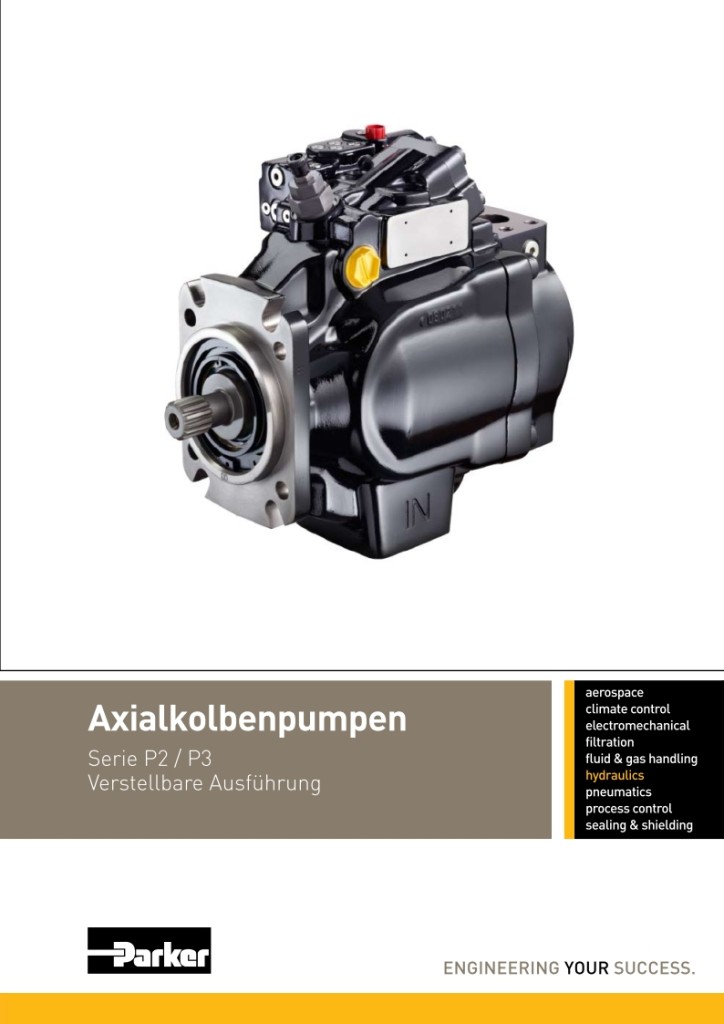 Axialkolbenpumpe Serie P2, P3