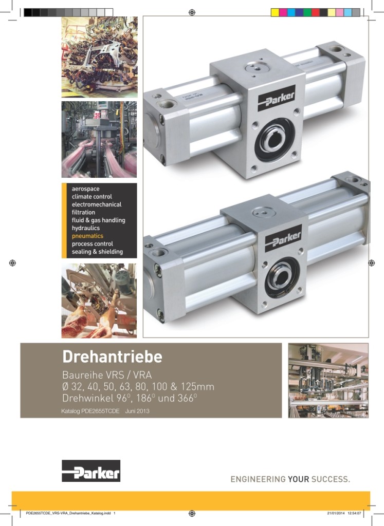 Drehantrieb VRS, VRA