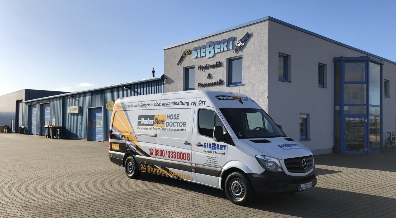 Siebert ist 360° Hydraulik & Pneumatik