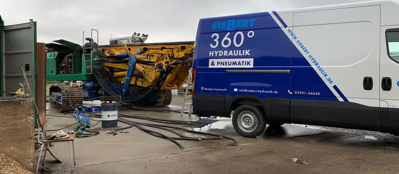 Siebert ist 360° Hydraulik & Pneumatik